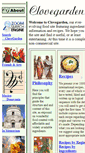 Mobile Screenshot of clovegarden.com